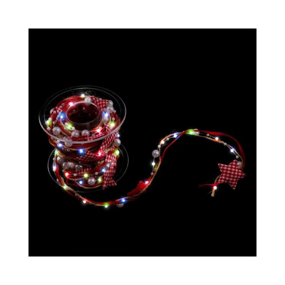 guirnalda luces perlas