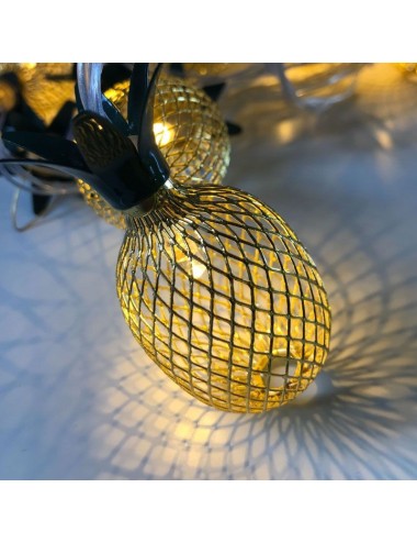 guirnalda luces piñas