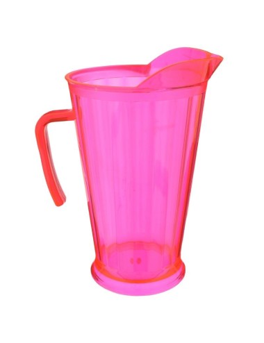 jarra fluorescente rosa