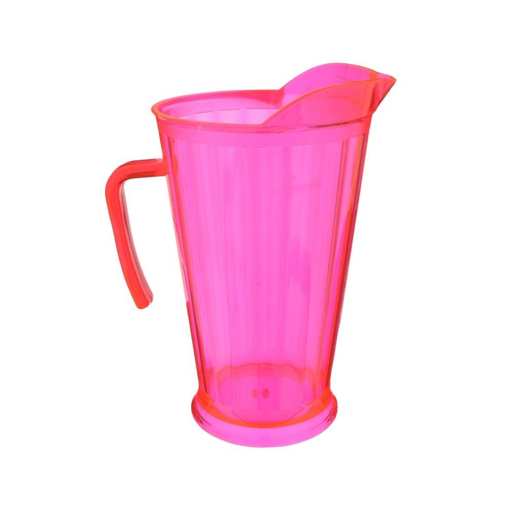 jarra fluorescente rosa