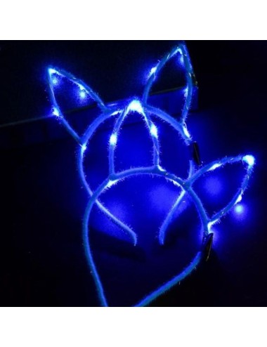 diademas led orejas conejo