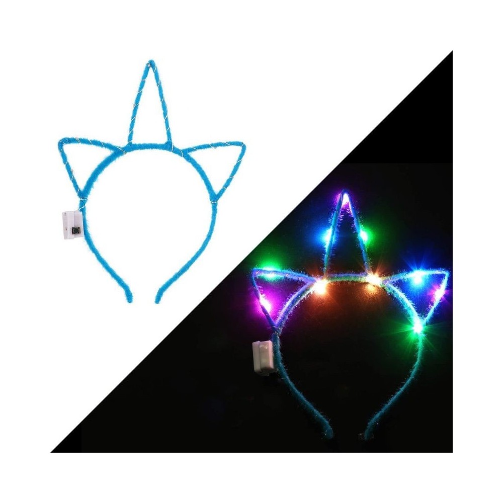diadema led unicornio