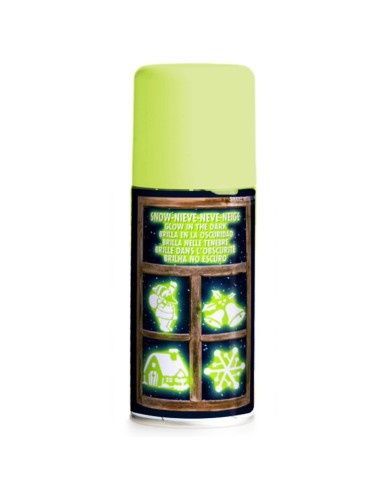 spray nieve fotoluminiscente