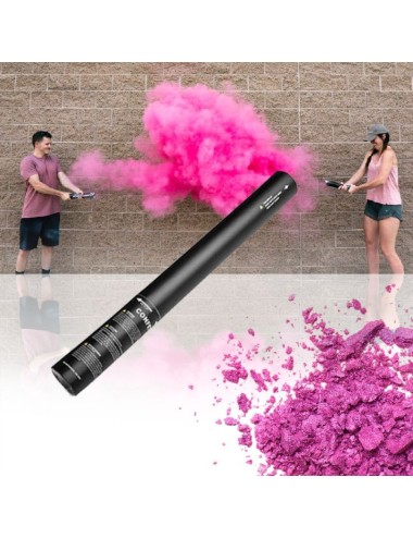 cañones humo gender reveal