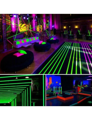 cinta adhesiva neón uv