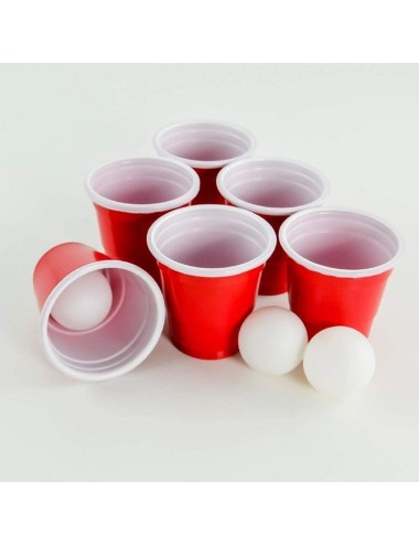 vasos rojos americanos chupito