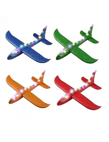 aviones espuma led