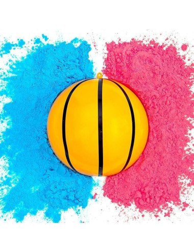 pelota baloncesto gender reveal