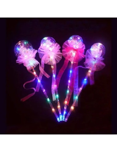varita led bola mágica y lazo