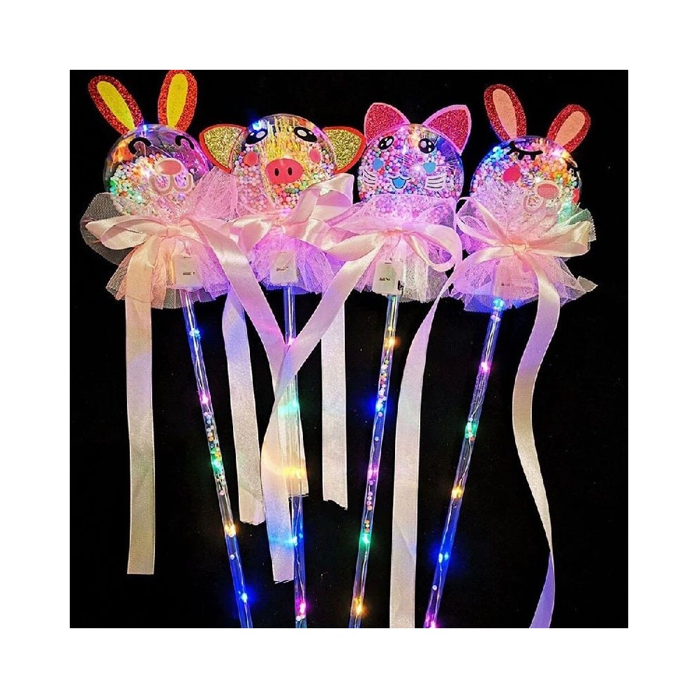 varita led bola mágica y lazo