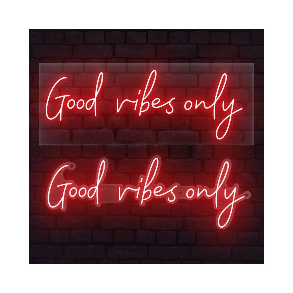 cartel neón good vibes only