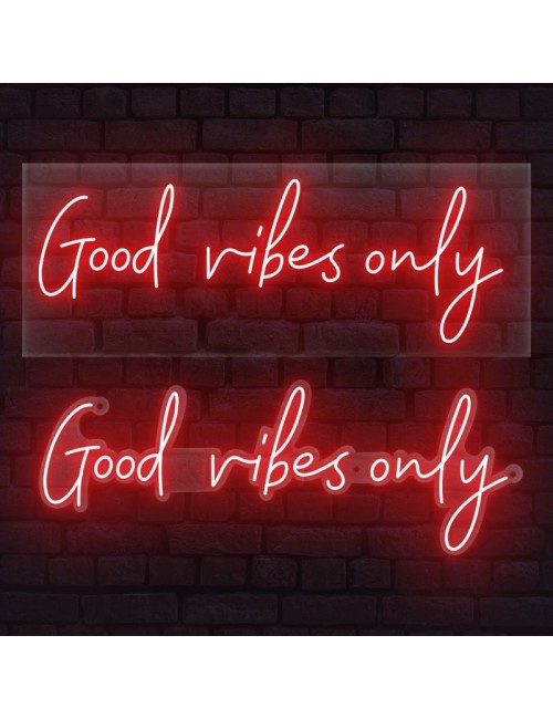 cartel neón good vibes only