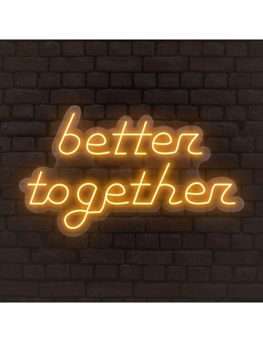 cartel neón better together
