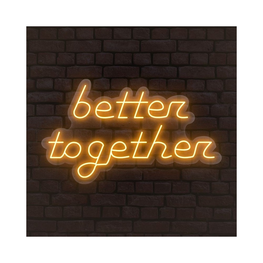 cartel neón better together