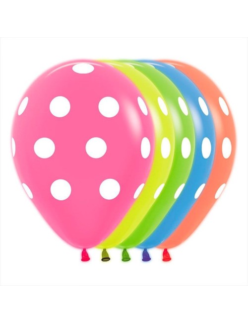 globos uv lunares variados