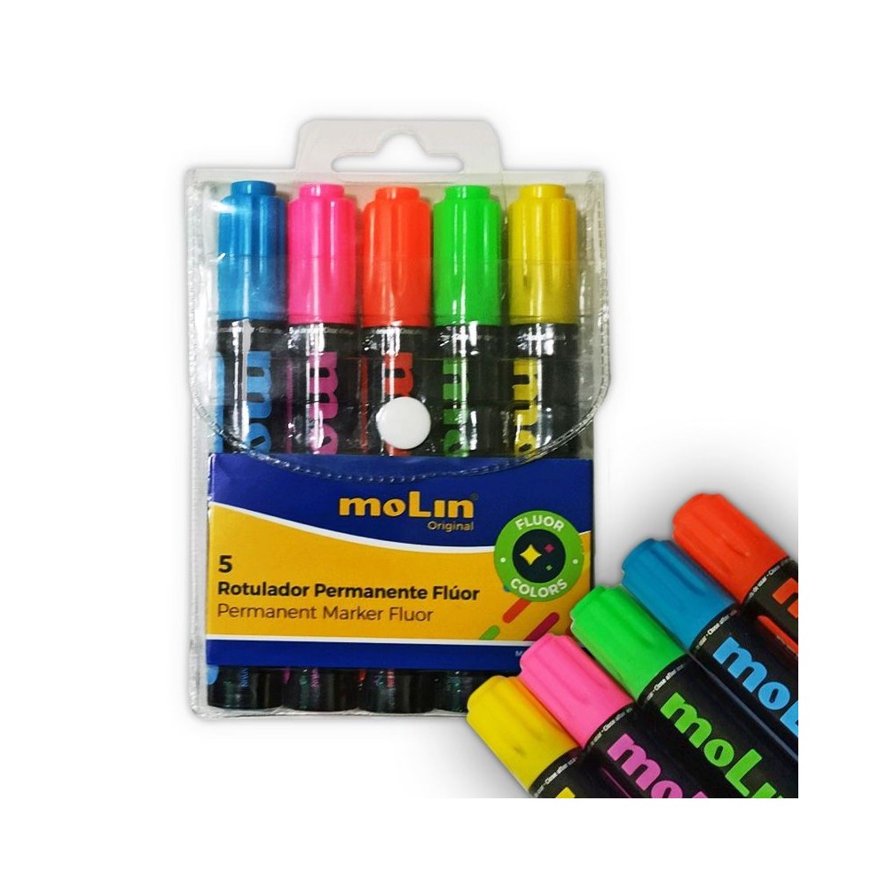 Rotulador permanente flúor
