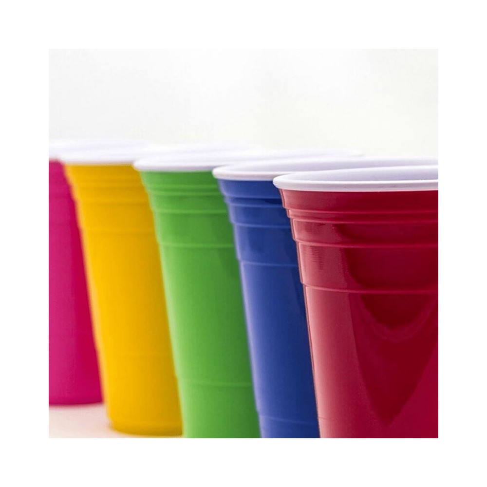 vasos americano de colores
