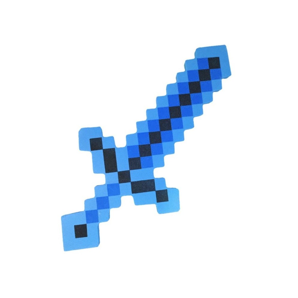 espada minecraft azul