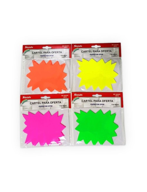 carteles UV para ofertas