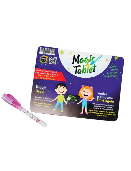 pizarra fluorescente uv