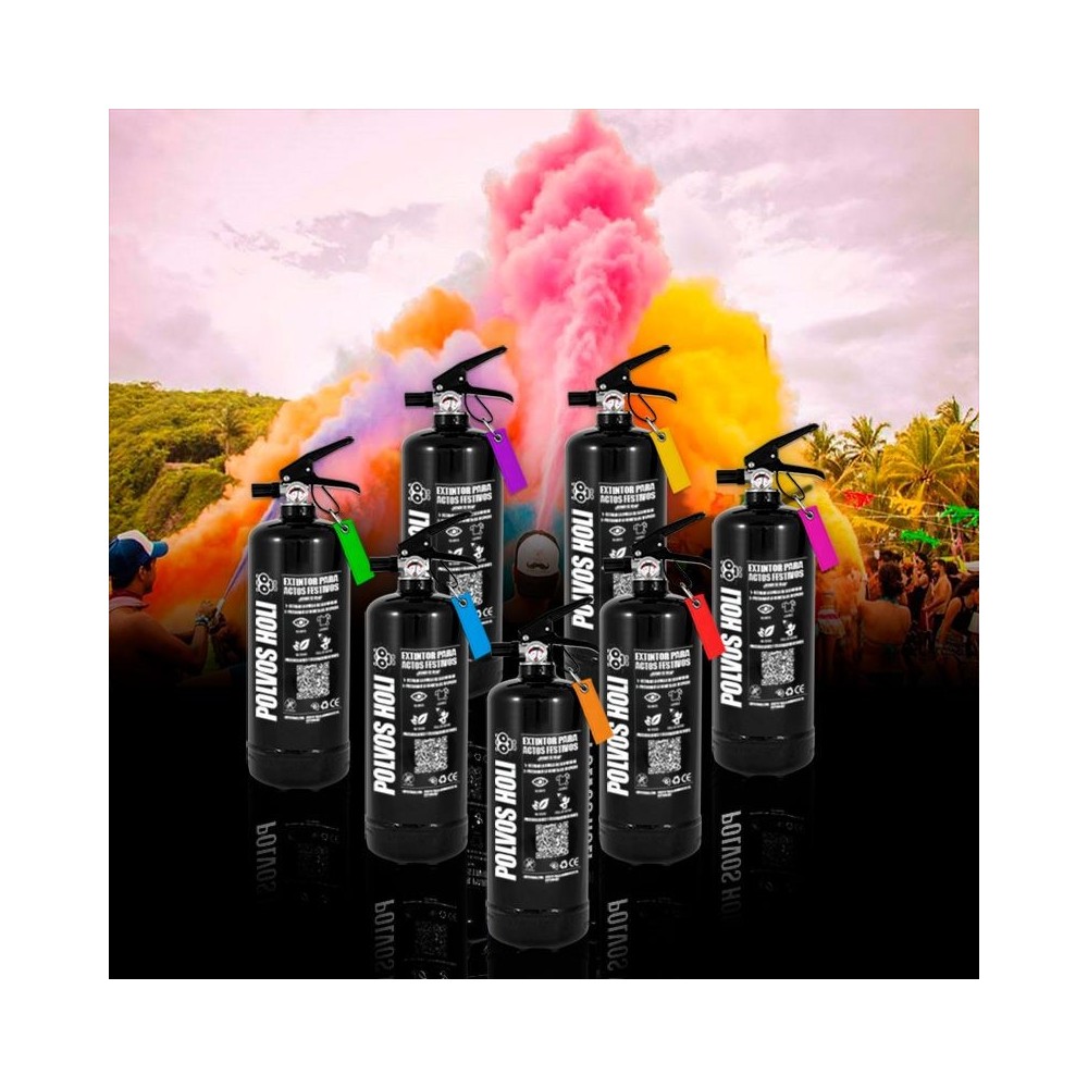 Extintor de polvos HolI