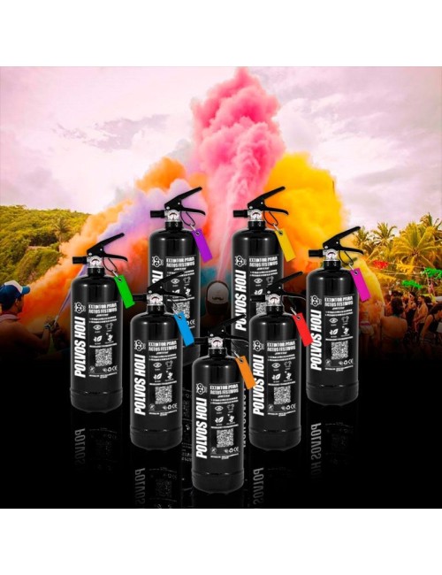 Extintor de polvos HolI