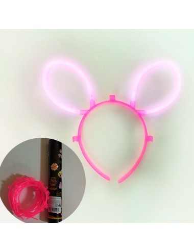 Diademas fluorescentes orejas granel