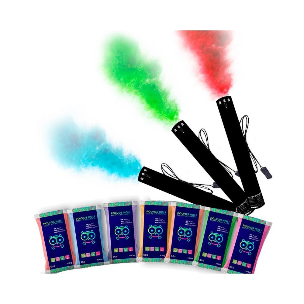 cañón eléctrico holi