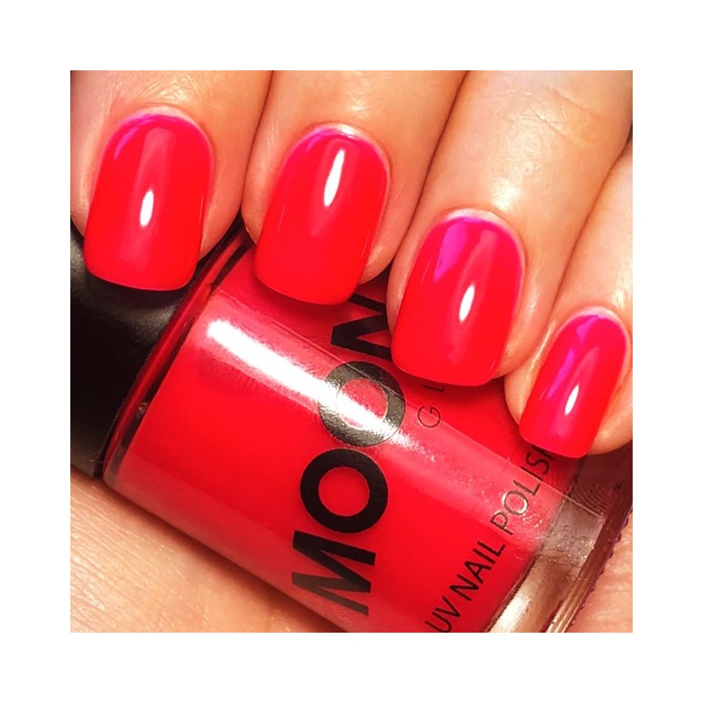 Pintauñas Fluorescente UV rosa