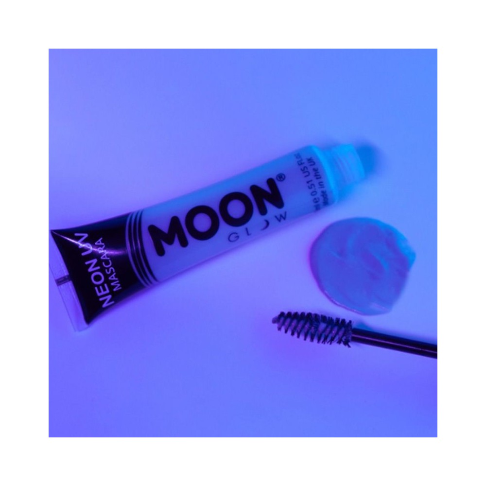 Rímel Neón para Pelo y Pestañas azul