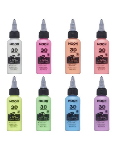 Pintura Fluorescente para la Ropa 30 ml amarillo