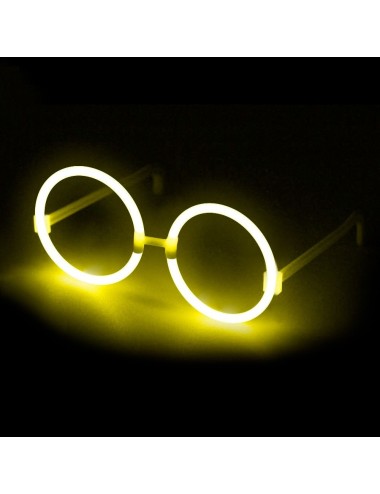 Gafas luminosas redondas