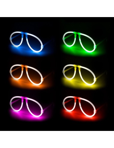 Gafas fluorescentes aviador
