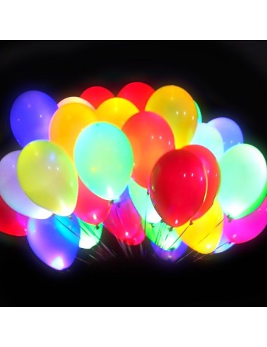 Globos Luminosos LED con Botón ON/OFF