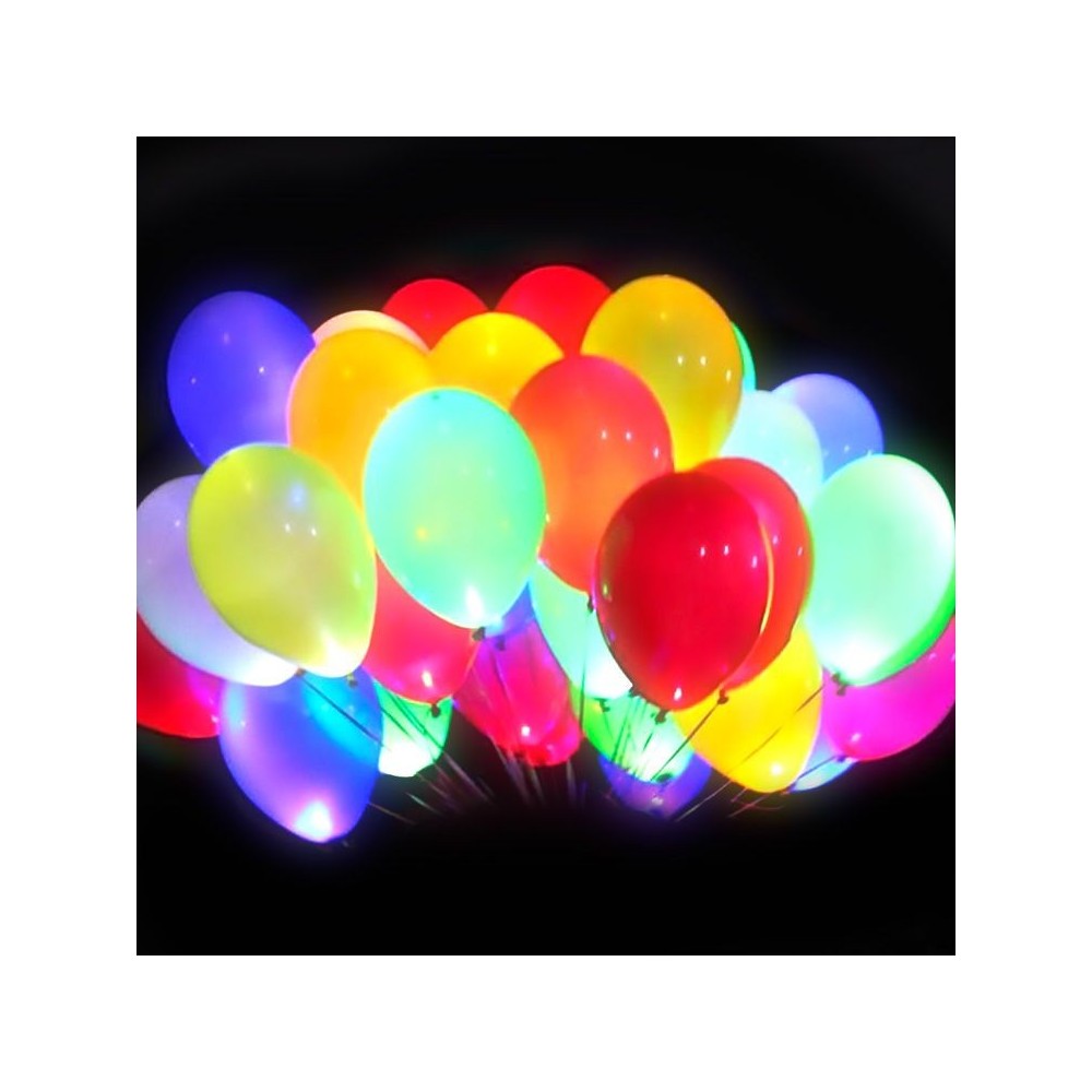 Globos Luminosos LED con Botón ON/OFF