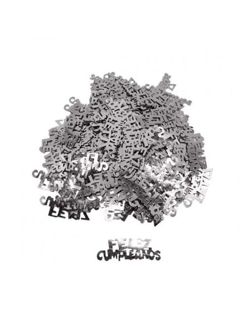 Bolsitas Confeti Brillo Feliz Cumpleaños dorado