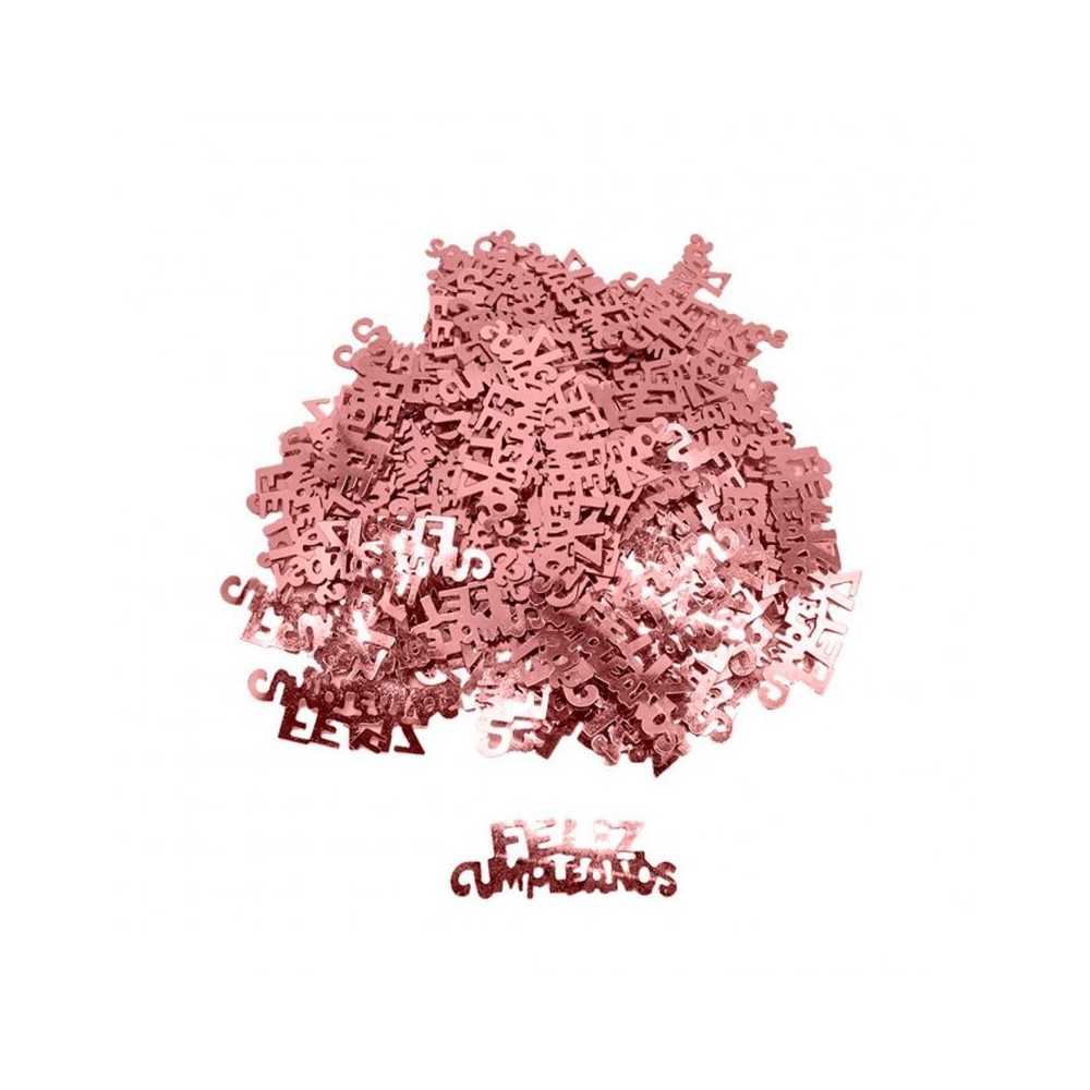 Bolsitas Confeti Brillo Feliz Cumpleaños dorado