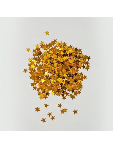 Bolsitas confeti metalizado estrellas bolsa