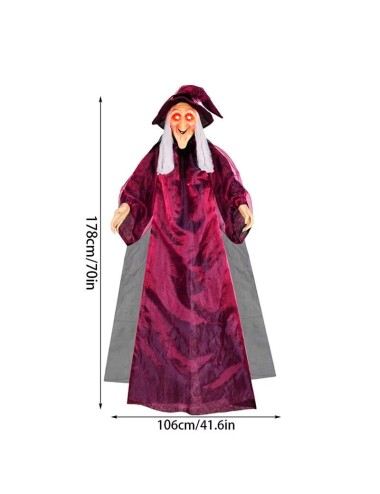 Bruja Halloween Colgante