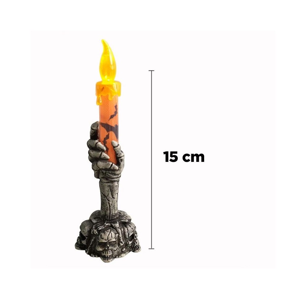 Velas LED Esqueleto Halloween