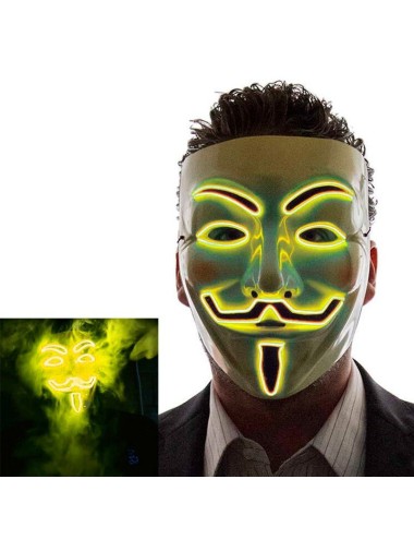Máscara LED V de Vendetta