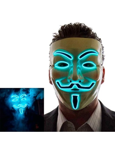 Máscara LED V de Vendetta