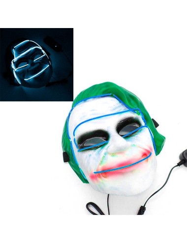 Máscara Led Joker Amarilla