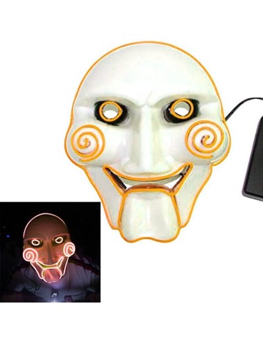 Máscara hilo neón Saw