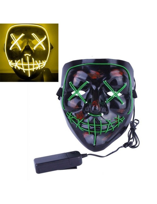 Máscara LED La Purga Amarillo