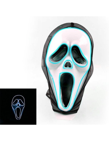 Máscara LED Scream