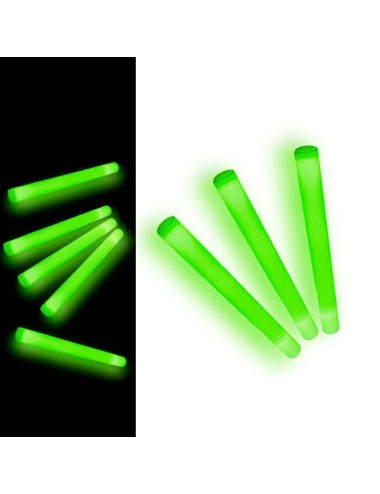 Palos de espuma luminoso LED verde