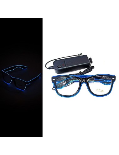Gafas Led azules