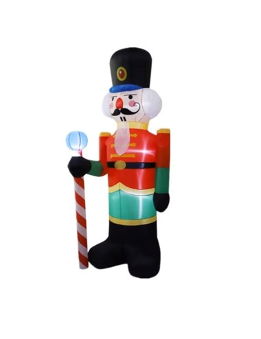 Cascanueces hinchable Navidad