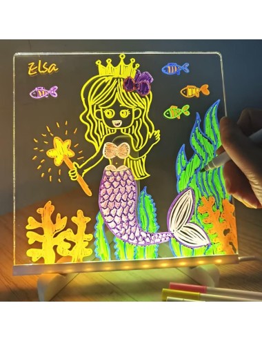 Pizarra Luminosa Acrílica para Dibujos